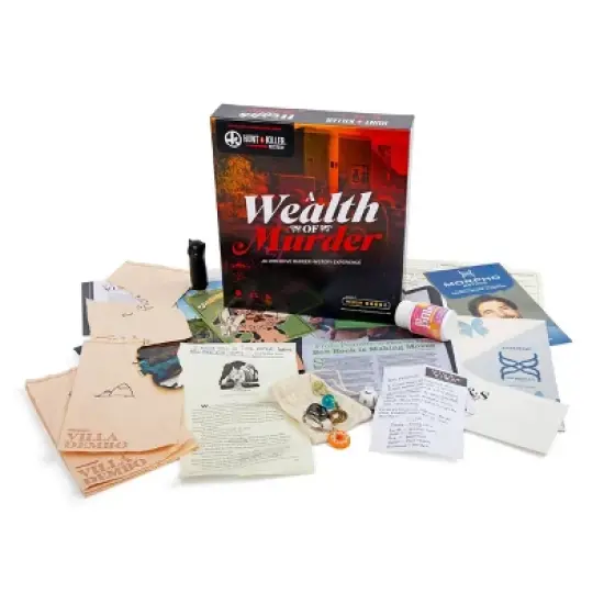 Hunt A Killer Mystery: A Wealth Of Murder Board Game image {1}
