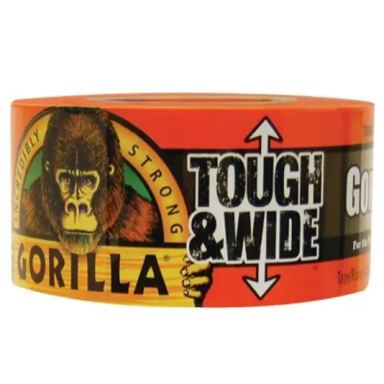 Gorilla Duct Tape 17.0 Mil 3" x 30 yds. Black 1/Case ADHGGT330 image {1}