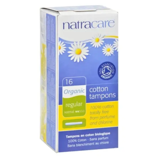 Natracare Organic Cotton Tampons Regular - 16 ct image {4}