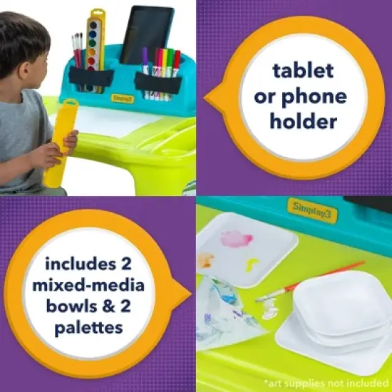 Simplay3 Creative Kids' Art Desk image {2}
