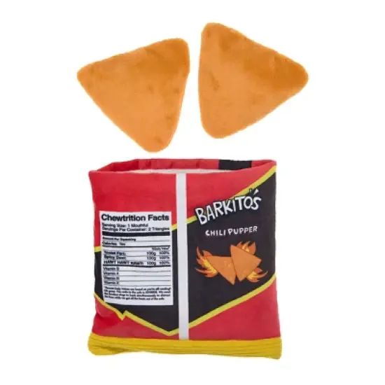 BARK Summer Big Shake Lake Chilli Pupper Barkitos Dog Plush Toy - 3pc image {1}