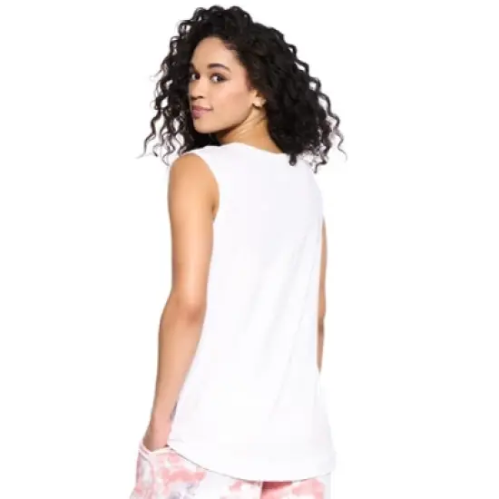 Felina Women's Velvety Soft Slub High-Low Shell Tank 2-Pack image {2}