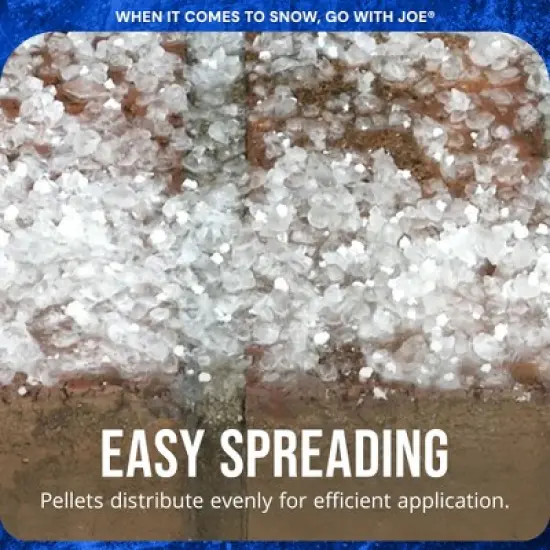 Snow Joe Snow & Ice Melt, Fast-Acting, Non-Tracking Pellet Form Deicer, 40 lb - Pet Friendly Melter for Driveways and Sidewarlks, MELT40ESB image {4}