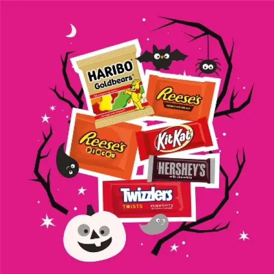 Hershey's Halloween Chocolate & Sweets Snack Size Variety Pack - 105pc/46.34oz image {3}