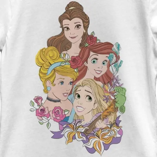Girl's Disney Artistic Portrait T-Shirt image {1}