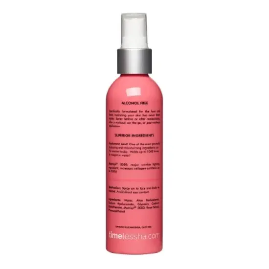 Timeless Skin Care HA Rose Extract Spray with Matrixyl 3000 - 4 fl oz image {1}