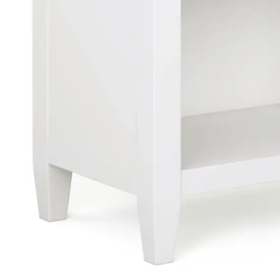 24" Sterling Solid Wood Nightstand White - WyndenHall image {4}