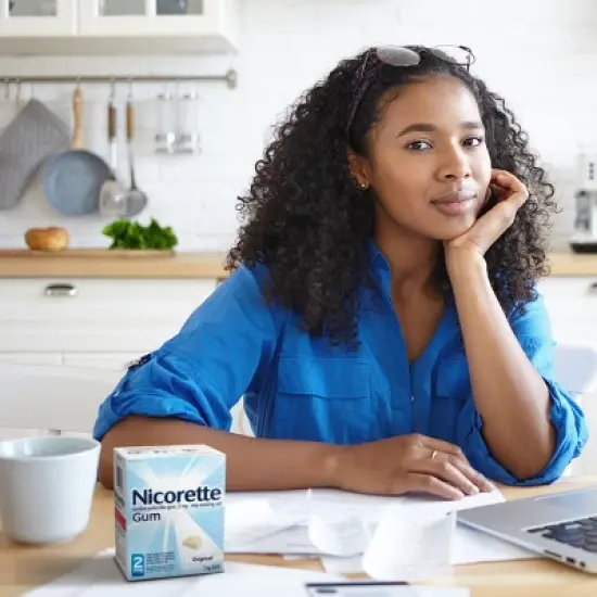 Nicorette 2mg Stop Smoking Aid Gum - Original - 170ct image {1}