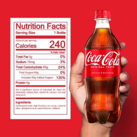 Coca-Cola - 20 fl oz Bottle image {7}