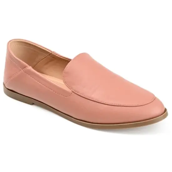 Journee Collection Womens Corinne Tru Comfort Foam Slip On Almond Toe Loafer Flats image {12}