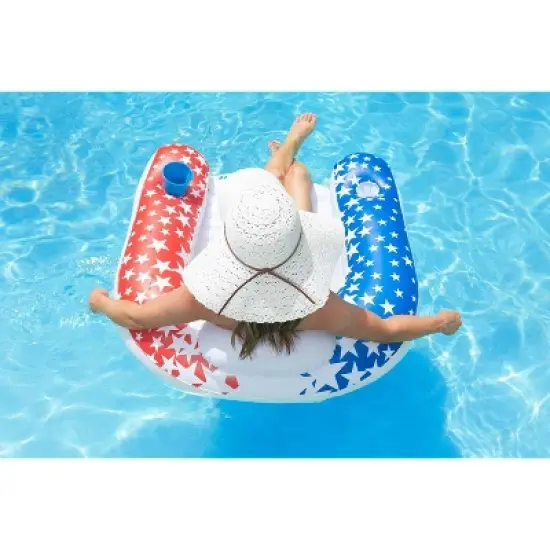Poolmaster American Stars Paradise Water Chair Swimming Pool Float image {2}