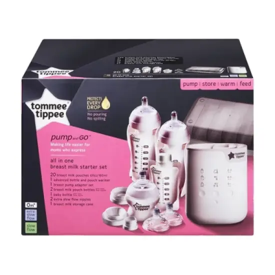 Tommee Tippee Pump And Go Complete Breast Milk Feeding Starter Set - 28ct image {9}