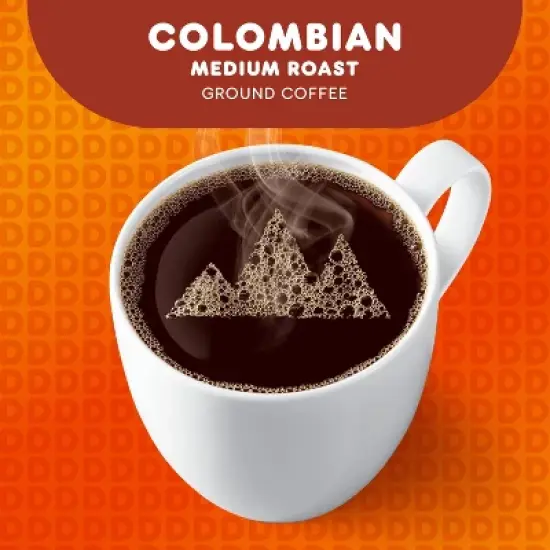 Dunkin&rsquo; Colombian Medium Roast Ground Coffee - 11oz image {4}