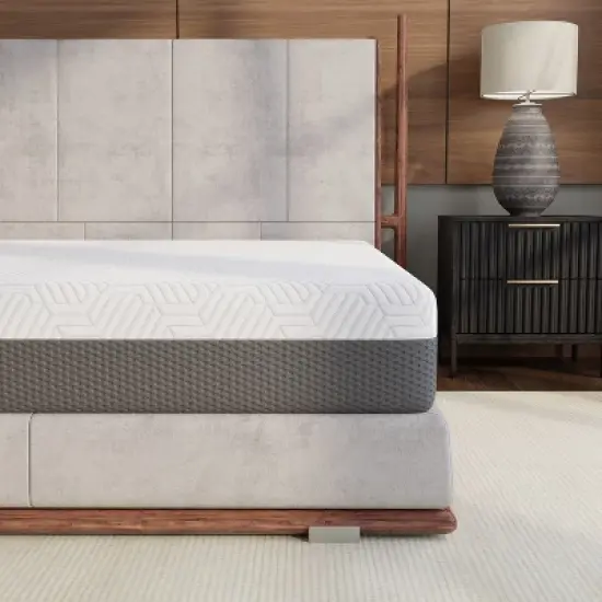 PAGED Gel Memory Foam Mattress California King Size Mattress with Cooling Cover for Bedroom image {2}