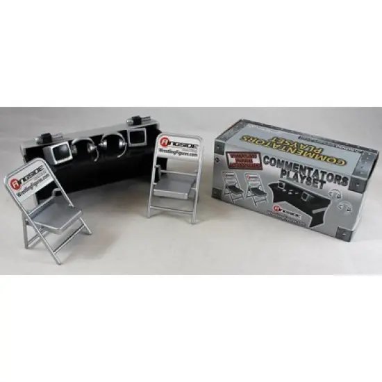 Commentators Playset Silver image {2}