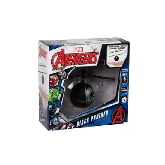 World Tech Toys Marvel Avengers Black Panther IR UFO Ball Helicopter image {2}