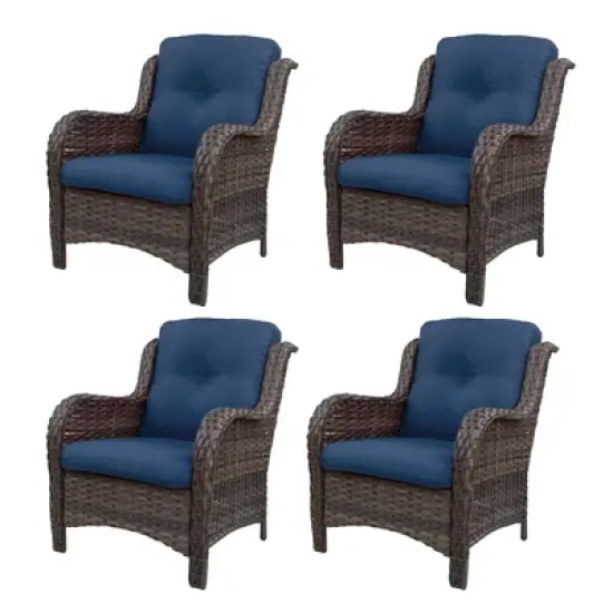 UPTIOT 4 Piece Multiple Chairs Seating Group with Cushions image {9}
