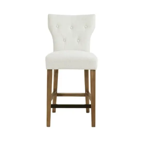 Saffron Tufted Back Counter Height Barstool - Madison Park image {2}