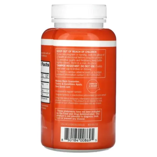 Qunol Turmeric + Ginger, 105 Capsules (800 mg per Capsule) image {2}