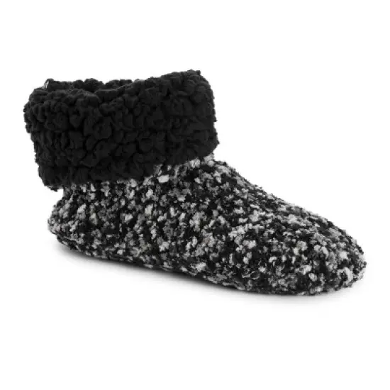 MUK LUKS Women's Popcorn Cuff Bootie Slippers image {11}
