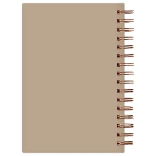 Morris & Co. by Blue Sky 5"x8" 2026&nbsp;Daily/Monthly Wirebound Planner Printed Standen Lily Peach image {12}