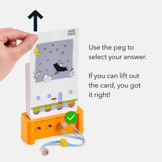 HABA Logic! CASE Starter Set - Brain Building Puzzles for Ages 5+ image {3}