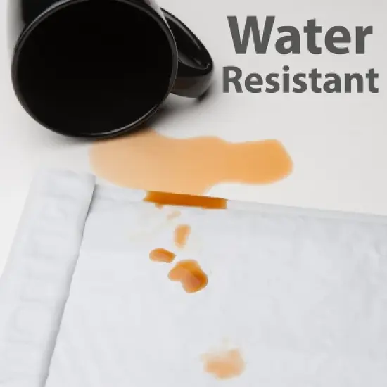 Fosmon #6 Poly Bubble Mailer 12.5 x 16, Extra Wide Padded Shipping Envelopes, White image {1}