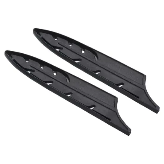 Unique Bargains Edge Guard Blade Protector Plastic 5" Utility Knife Sleeves Black image {5}