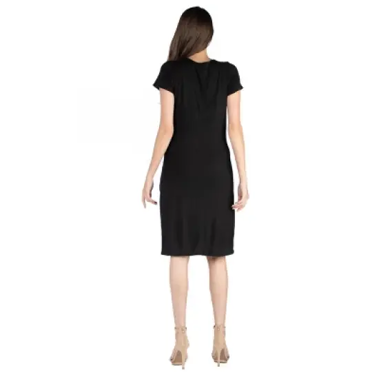 Short Sleeve Knee Length Womens Dress image {2}