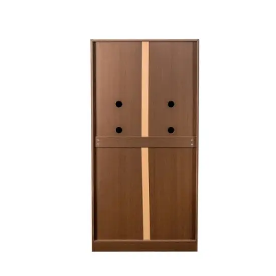 COWLOWN Freestanding Kitchen Pantry Cabinet with Shelves, Buffet Storage Cupboard for Dining Room & Living Room image {9}