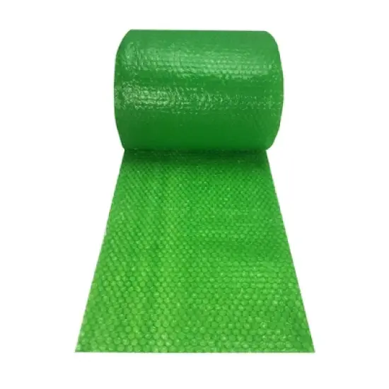 UBMOVE Small Green Bubble Roll Wrap 12" x 120', Perforated Every 12" image {5}