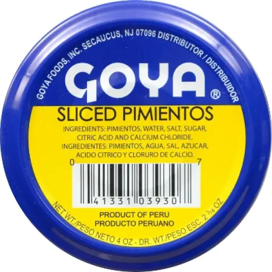 Goya Sliced Pimientos - 4oz image {1}
