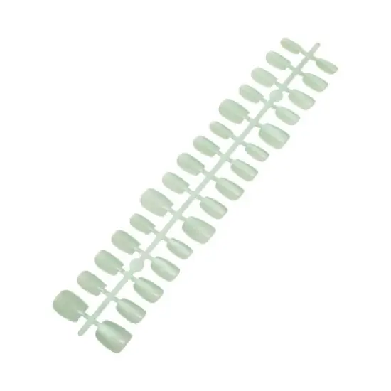 Unique Bargains Women's Full Coverage Fake Nails XS Green 1 Pc image {5}