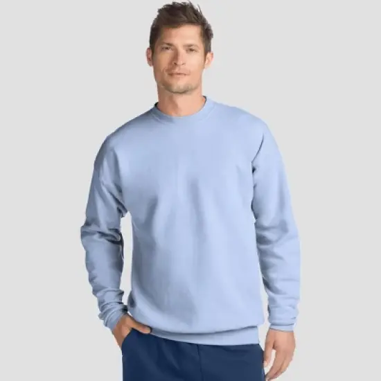 Hanes Men's EcoSmart Fleece Crew Neck Sweatshirt image {18}