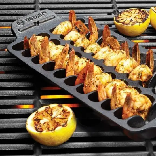 Cast Iron Shrimp Grill Pan - Outset image {4}