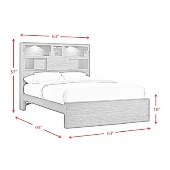 5pc Hendrix Music Bedroom Set Walnut - Picket House Furnishings image {17}