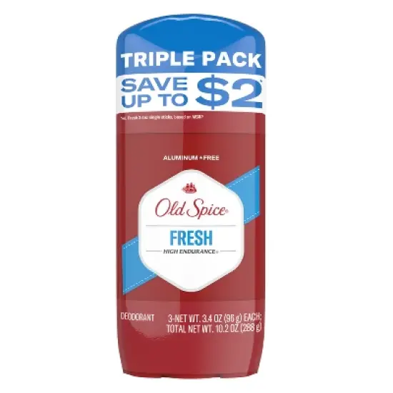 Old Spice Men's Deodorant - Legendary Fragrance Fresh - 3.4oz/3pk image {8}