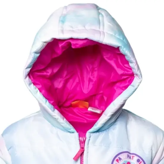 PAW Patrol Everest Rubble Marshall Girls Winter Coat Puffer Jacket Little Kid image {4}