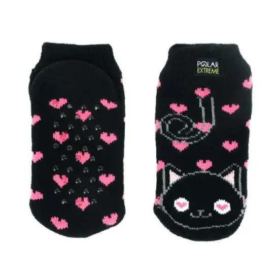 Polar Extreme Kid's Critter Thermal Footie Slipper Socks image {2}