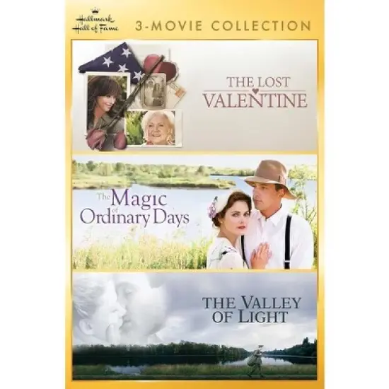 Hallmark Hall of Fame 3-Movie Collection: The Lost Valentine / The Magic of Ordinary Days / The Valley of Light (DVD) image {1}