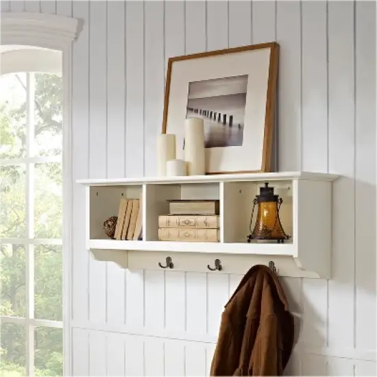 Brennan Entryway Wall Mounted Coat Rack - Crosley image {3}