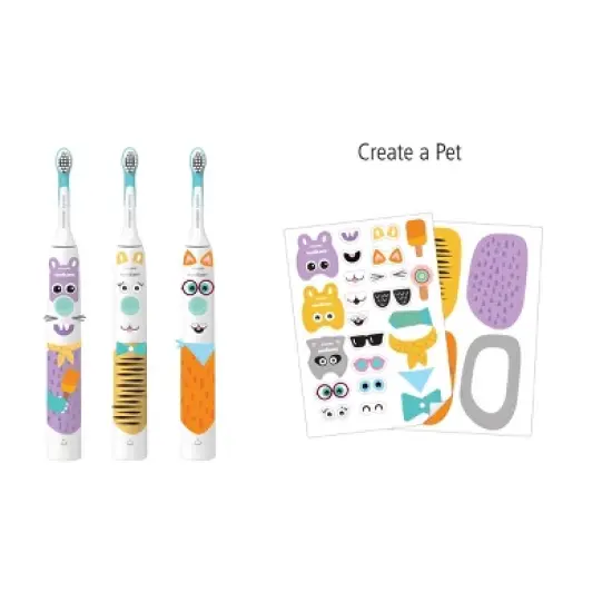 Philips Sonicare for Kids' Design-a-Pet Electric Toothbrush image {7}