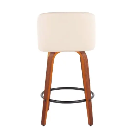 Set of 2 Toriano Counter Height Barstools - LumiSource image {4}