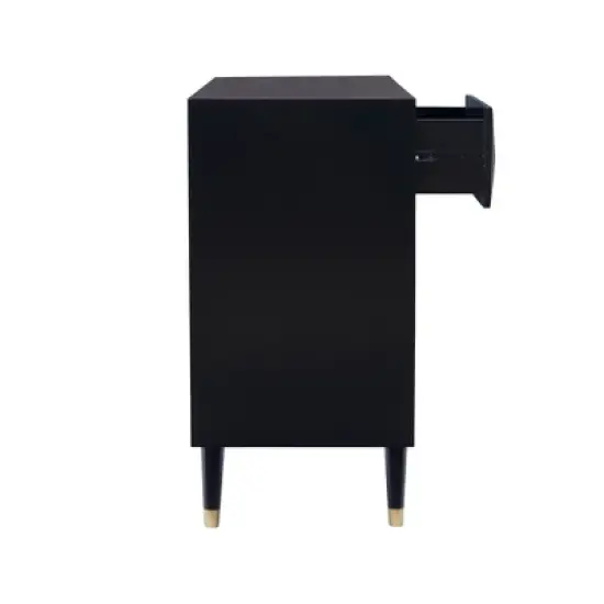 6 Drawer Geo Textured Dresser - Linon image {4}