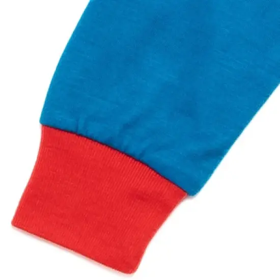 SUPER MARIO Nintendo Luigi Mario Pajama Shirt and Pants Sleep Set Toddler image {6}