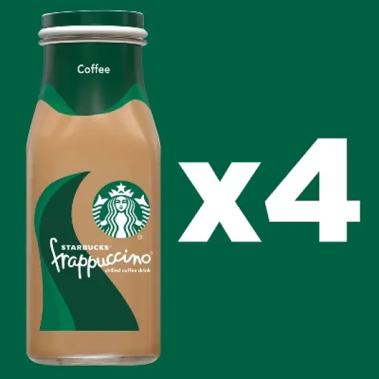 Starbucks Frappuccino Coffee Drink - 4pk/9.5 fl oz Glass Bottles image {2}