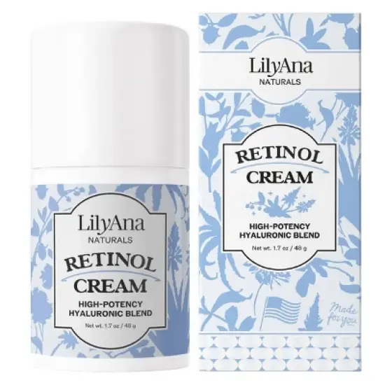 LilyAna Naturals Retinol Face Moisturizer - 1.7oz image {3}
