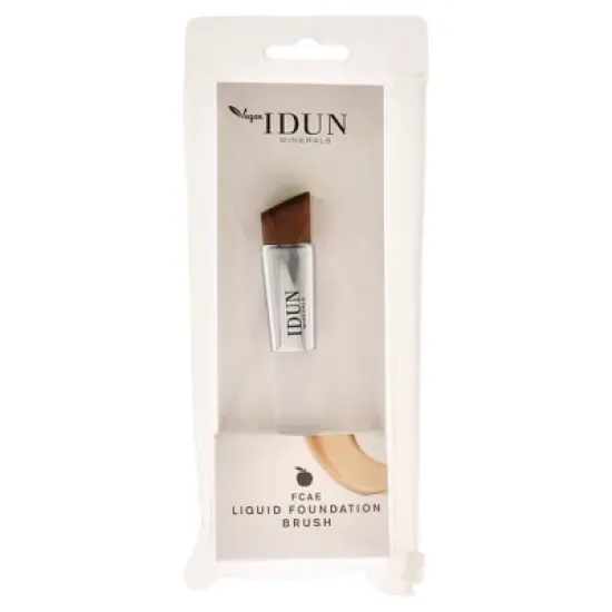 Idun Minerals Liquid Foundation Brush - 004 - 1 Pc Brush image {2}