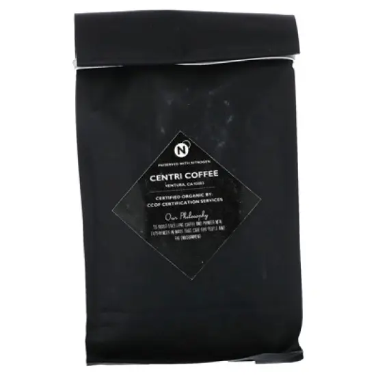 Centri Coffee, Organic One Black, Chocolate + Fruit Jam, Whole Bean, Espresso, 12 oz (340 g) image {1}