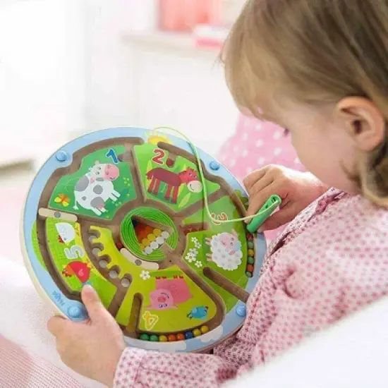 HABA Number Maze Magnetic Game image {3}